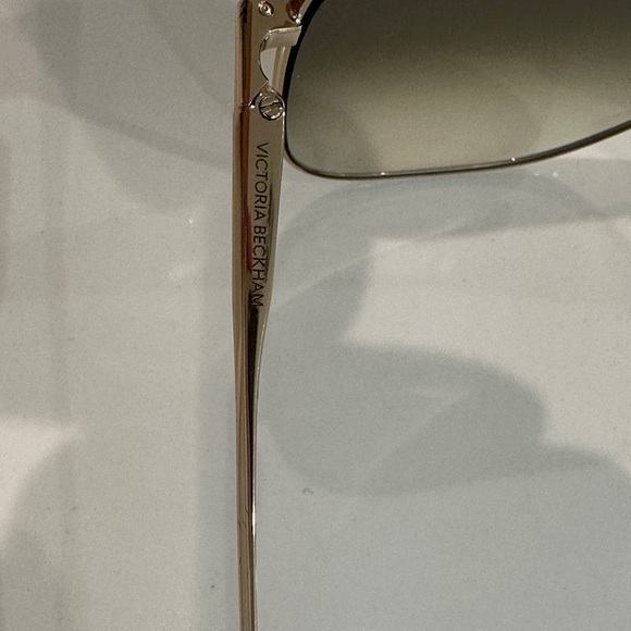 Victoria Beckham Gold Frame Sunglasses - Picture 3 of 5